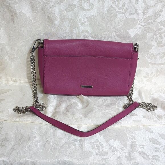 Rebecca Minkoff Deep Magenta  Crossbody Bag - Picture 1 of 11